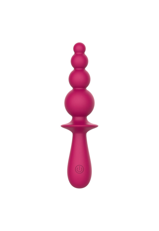Party Up EVAJANE - Pink - Pink 17.1 cm USB Rechargeable Beaded Vibrator