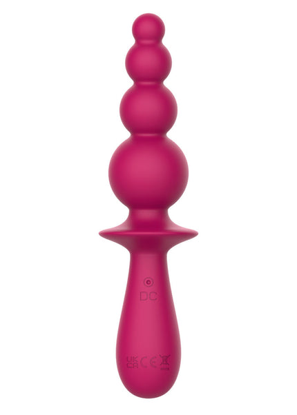 Party Up EVAJANE - Pink - Pink 17.1 cm USB Rechargeable Beaded Vibrator