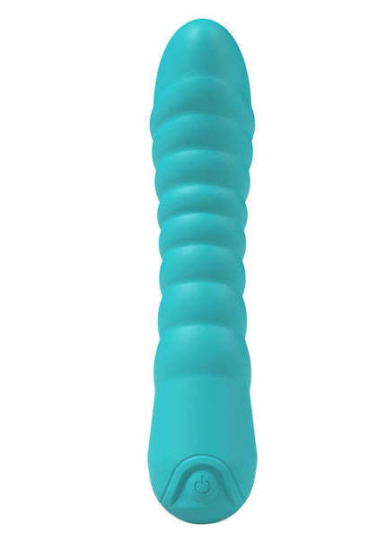 Party Up JAYLEI - Teal - Teal 14.6 cm USB Rechargeable Vibrator