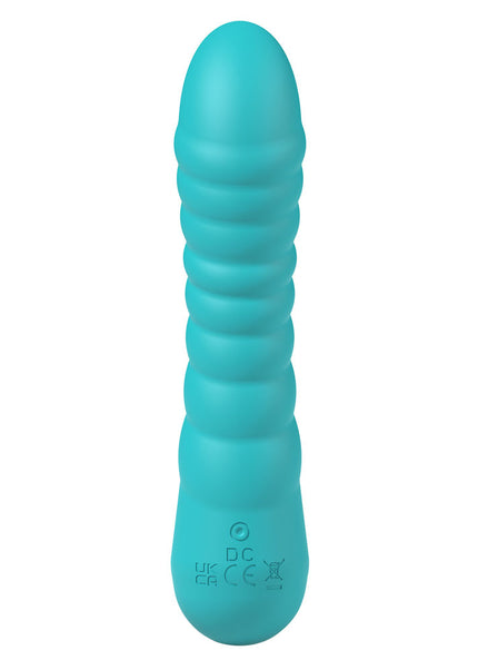 Party Up JAYLEI - Teal - Teal 14.6 cm USB Rechargeable Vibrator
