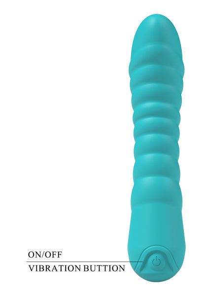 Party Up JAYLEI - Teal - Teal 14.6 cm USB Rechargeable Vibrator