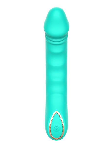 Party Up NIKI - Teal - Teal 15.4 cm USB Rechargeable Vibrator