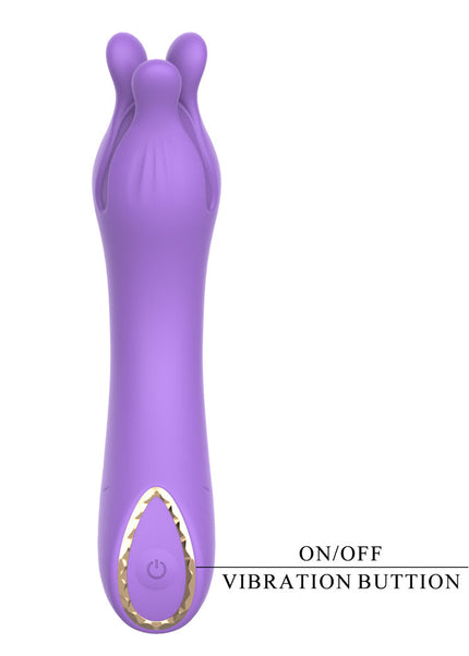 Party Up KELLY - Purple - Purple 13.7 cm USB Rechargeable Vibrator