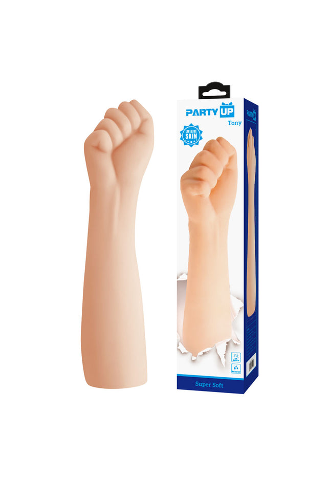 Party Up TONY Fist - Flesh 36 cm Fist Dildo