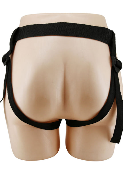 Party Up NATHAN Strap-On - Flesh 17.5 cm Hollow Strap-On