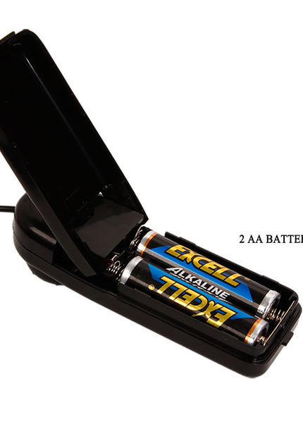 Party Up NELSON Vibrating Strap-On - Brown 17.5 cm Vibrating Hollow Strap-On