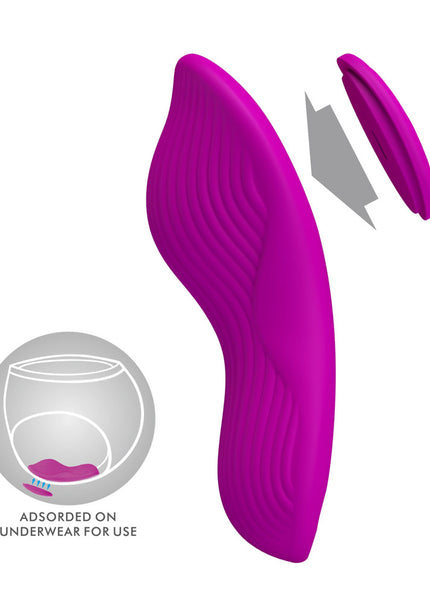 Party Up MICHAEL Panty Vibe - Pink - Pink USB Rechargeable Panty Vibrator with Wireless Remote Control