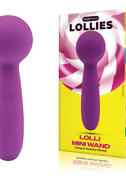 Bodywand Lolli Mini Wand - Purple - Purple 11 cm USB Rechargeable Mini Massage Wand