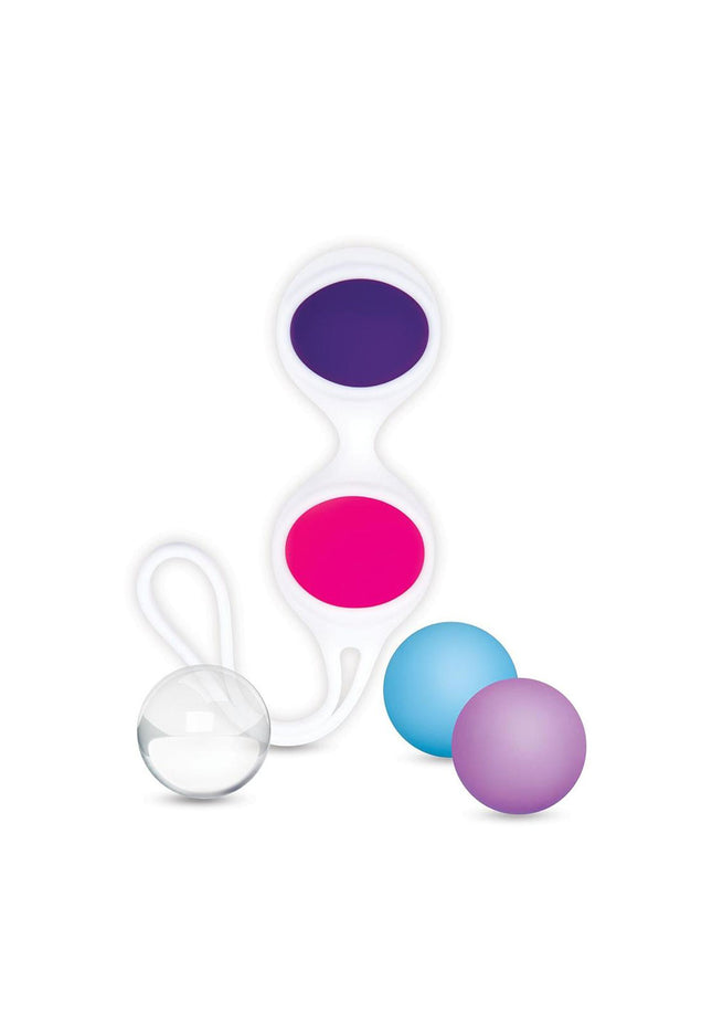 Bodywand Squeeze Mix & Match Kegel Set - Coloured Weighted Kegel Balls Set