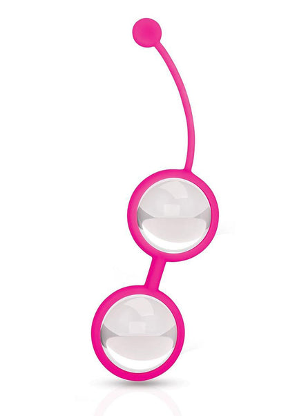 Bodywand Squeeze Crystal Kegel Toner - Glass Weighted Kegel Balls Set