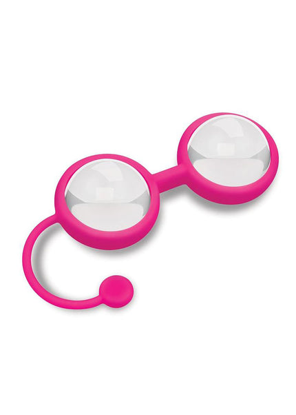 Bodywand Squeeze Crystal Kegel Toner - Glass Weighted Kegel Balls Set