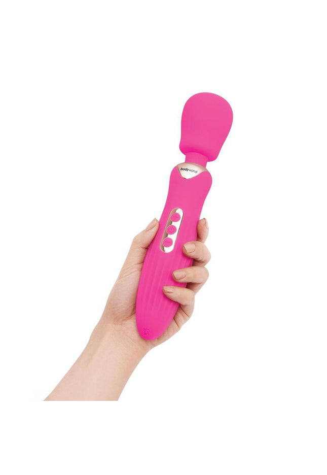 Bodywand RUMBLE WAND 10 Inch - Hot Pink 24 cm USB Rechargeable Massage Wand