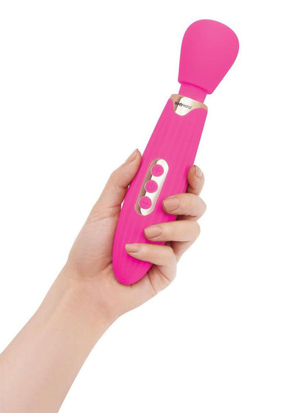Bodywand RUMBLE WAND 8 Inch - Hot Pink 20.3 cm USB Rechargeable Massage Wand