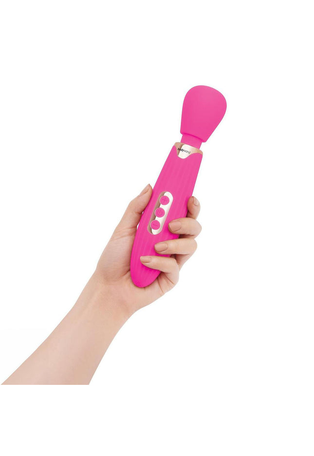 Bodywand RUMBLE WAND 8 Inch - Hot Pink 20.3 cm USB Rechargeable Massage Wand
