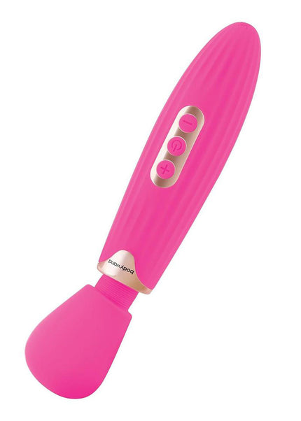 Bodywand RUMBLE WAND 8 Inch - Hot Pink 20.3 cm USB Rechargeable Massage Wand