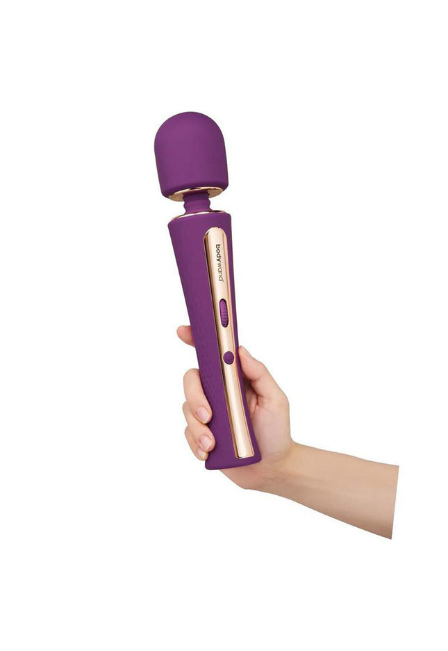 Bodywand Luxe Couture Wand - Purple 28.2 cm USB Rechargeable Massage Wand