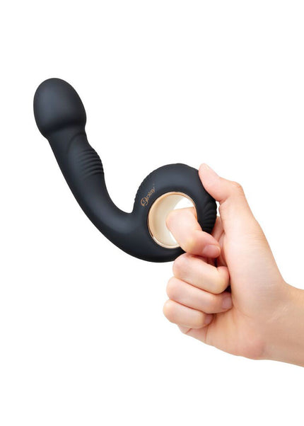 Bodywand G-Play Vibrating Squirt Trainer - Black 17 cm USB Rechargeable Vibrator