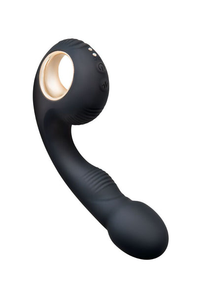 Bodywand G-Play Vibrating Squirt Trainer - Black 17 cm USB Rechargeable Vibrator