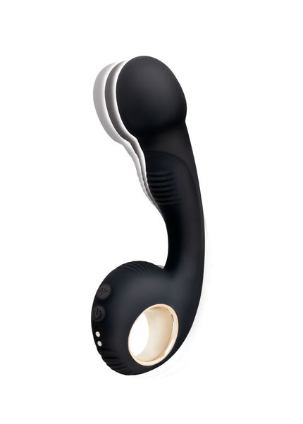 Bodywand G-Play Vibrating Squirt Trainer - Black 17 cm USB Rechargeable Vibrator