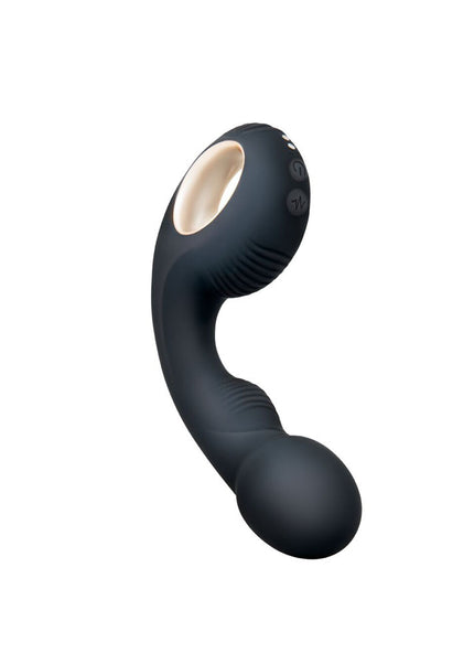 Bodywand G-Play Vibrating Squirt Trainer - Black 17 cm USB Rechargeable Vibrator