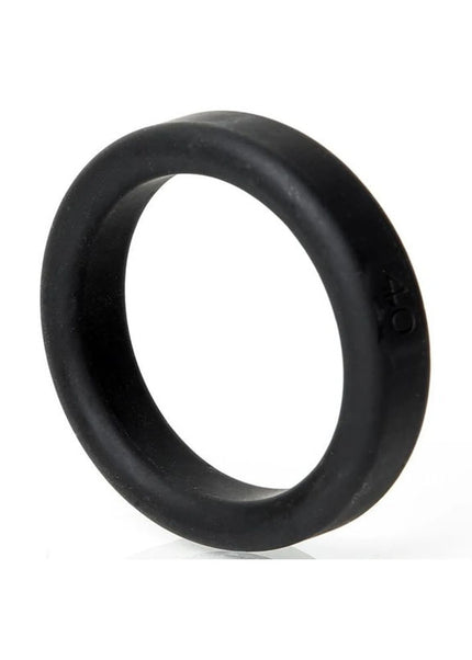 Boneyard Silicone Ring 40mm - Black 40 mm Cock Ring