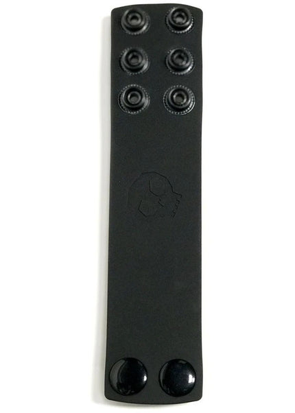 Boneyard Silicone Ball Strap Black - Black 3-Snap 4 cm Adjustable Ball Stretcher Ring