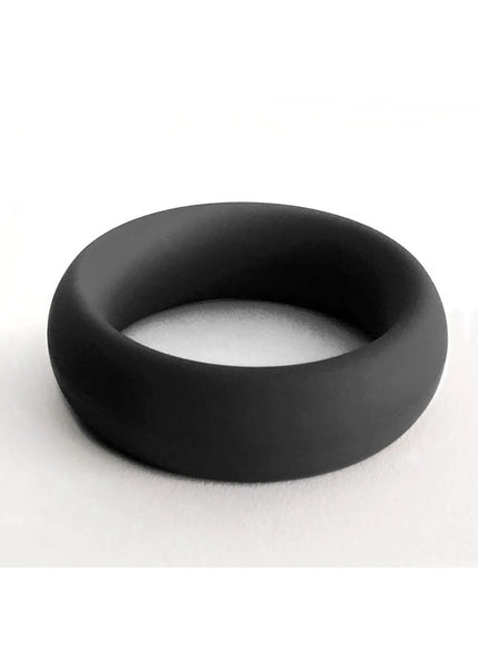 Boneyard Meat Rack Beef Up Bulge Ring Black - Black 45 mm Silicone Cock Ring