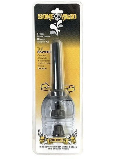 Boneyard The Skwert - 5 Piece Water Bottle Douche Adapter Kit
