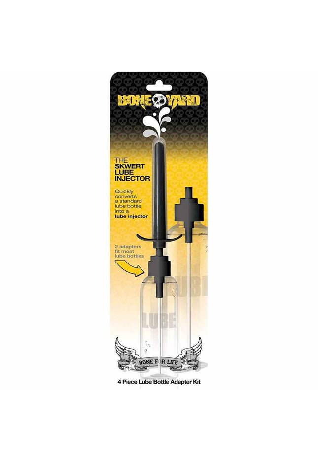 Boneyard Skwert Lube Injector - Black Lube Injector for Bottles