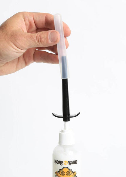 Boneyard Skwert Lube Injector - Black Lube Injector for Bottles