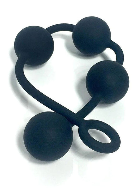 Boneyard Ass Ballz M - Black 40 cm Medium Anal Balls