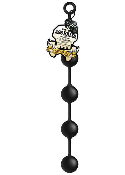 Boneyard Ass Ballz L - Black 46 cm Large Anal Balls