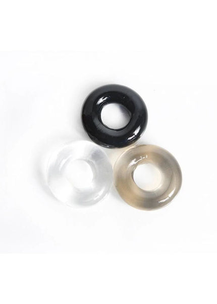 Boneyard Triple Play Cock Rings - 3 Pack