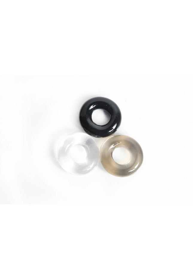 Boneyard Triple Play Cock Rings - 3 Pack