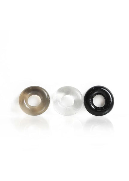 Boneyard Triple Play Cock Rings - 3 Pack