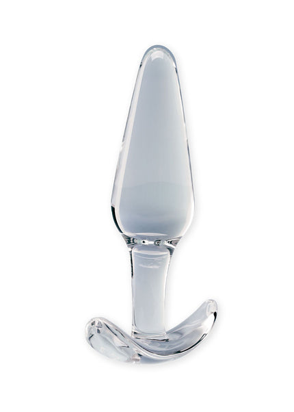 Clarity - Utopian Floret - Clear 11 cm Glass Butt Plug