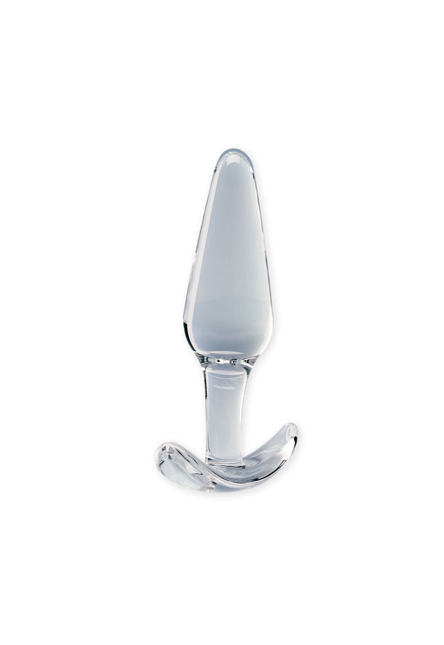 Clarity - Utopian Floret - Clear 11 cm Glass Butt Plug