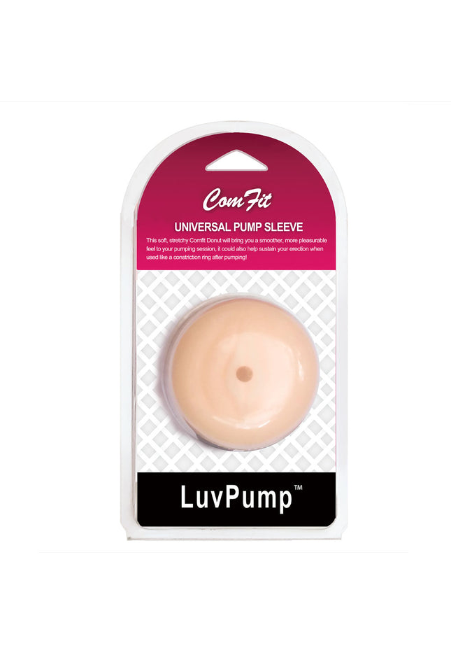 LuvPump ComFit Universal Pump Sleeve - Flesh - Flesh Vagina Universal Penis Pump Sleeve