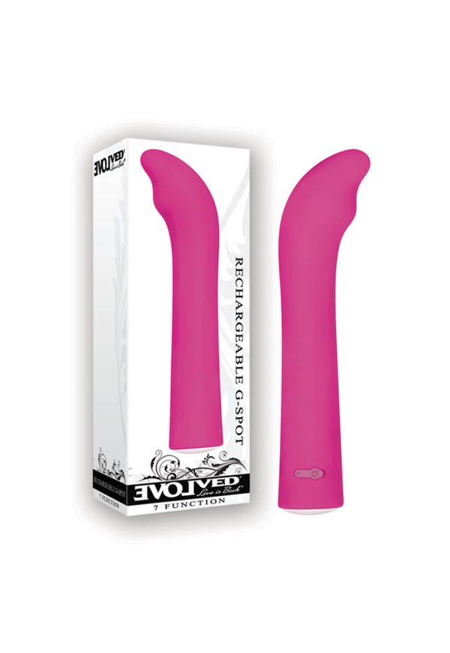 Rechargeable G-Spot - Pink 12.7 cm (5'') USB Rechargeable Vibrator