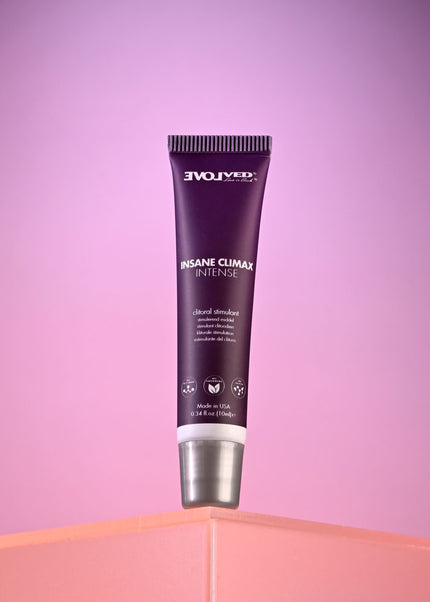 Evolved INSANE CLIMAX - INTENSE - Clitoral Stimulation Gel - 10 ml Tube