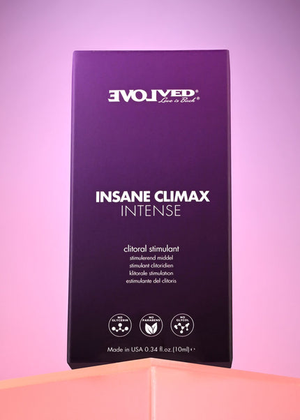 Evolved INSANE CLIMAX - INTENSE - Clitoral Stimulation Gel - 10 ml Tube