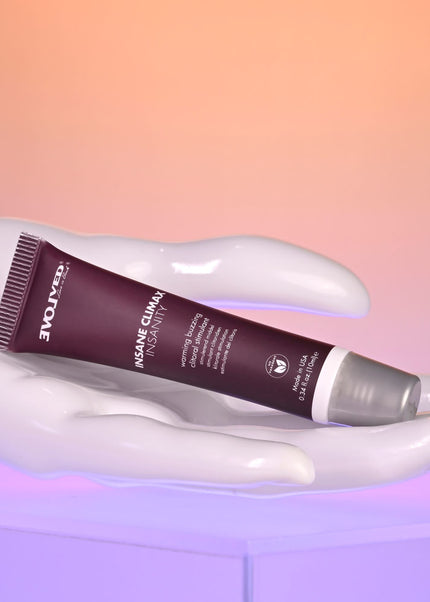 Evolved INSANE CLIMAX - INSANITY - Warming Buzzing Clitoral Stimulation Gel - 10 ml