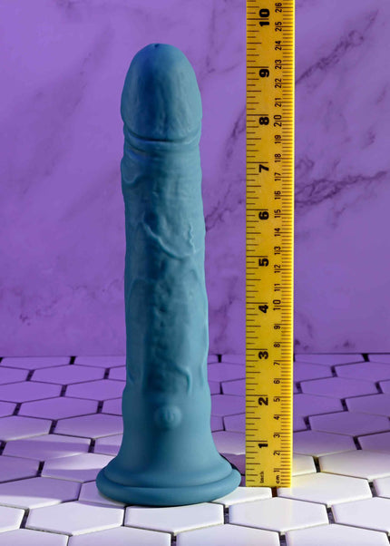 Evolved TSUNAMI - Blue 18.4 cm USB Rechargeable Vibrating Dong with Remote Control