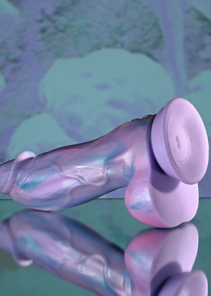 Evolved MYTHICAL - Multicoloured 22.6 cm USB Rechargeable Vibrating Fantasy Dildo with Remote