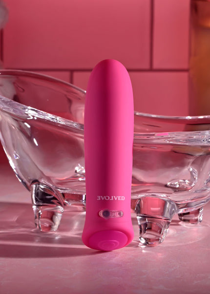 Pretty In Pink - Pink 8.6 cm (3.4'') USB Rechargeable Bullet