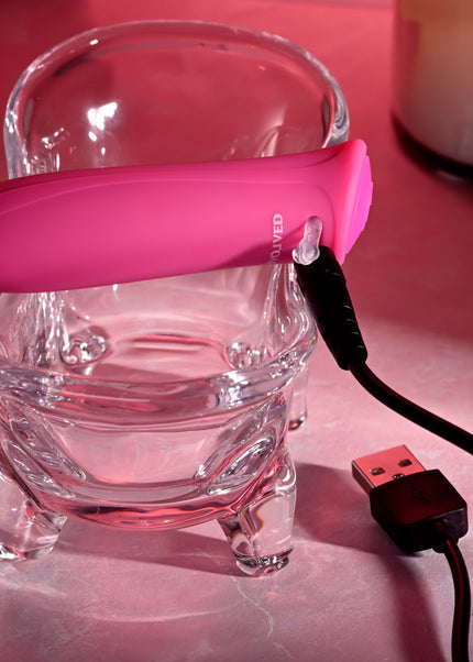 Pretty In Pink - Pink 8.6 cm (3.4'') USB Rechargeable Bullet