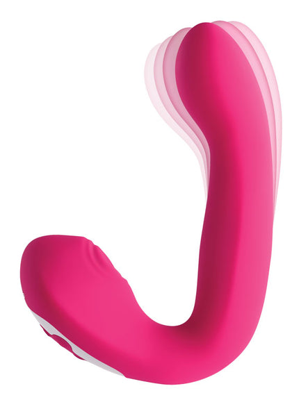 Evolved BUCK WILD - Pink USB Rechargeable Flicking Vibrator