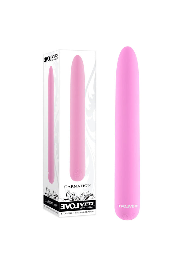 Evolved CARNATION - Pink 18.8 cm USB Rechargeable Vibrator