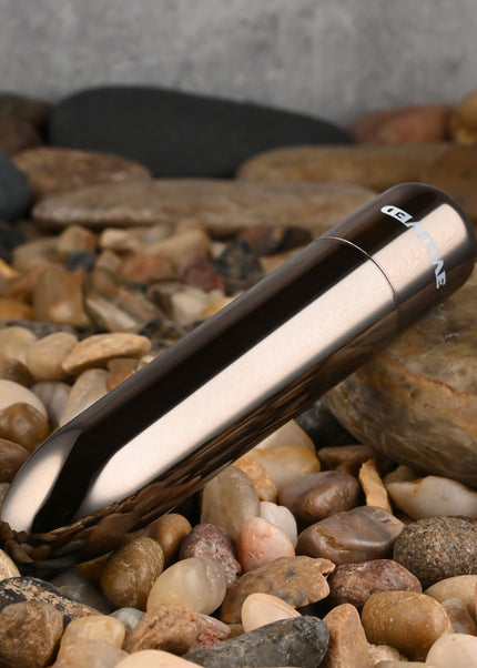 Evolved REAL SIMPLE - Black Chrome 10 cm USB Rechargeable Bullet