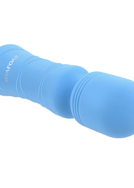 Evolved Out Of The Blue - Blue 10.5 cm USB Rechargeable Mini Massager Wand